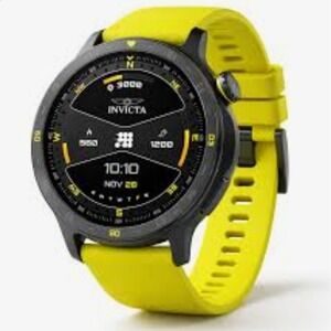 NEW Invicta I-Tech 2 SmartWatch - 46mm, Yellow (ITECH-002) Sealed In Box